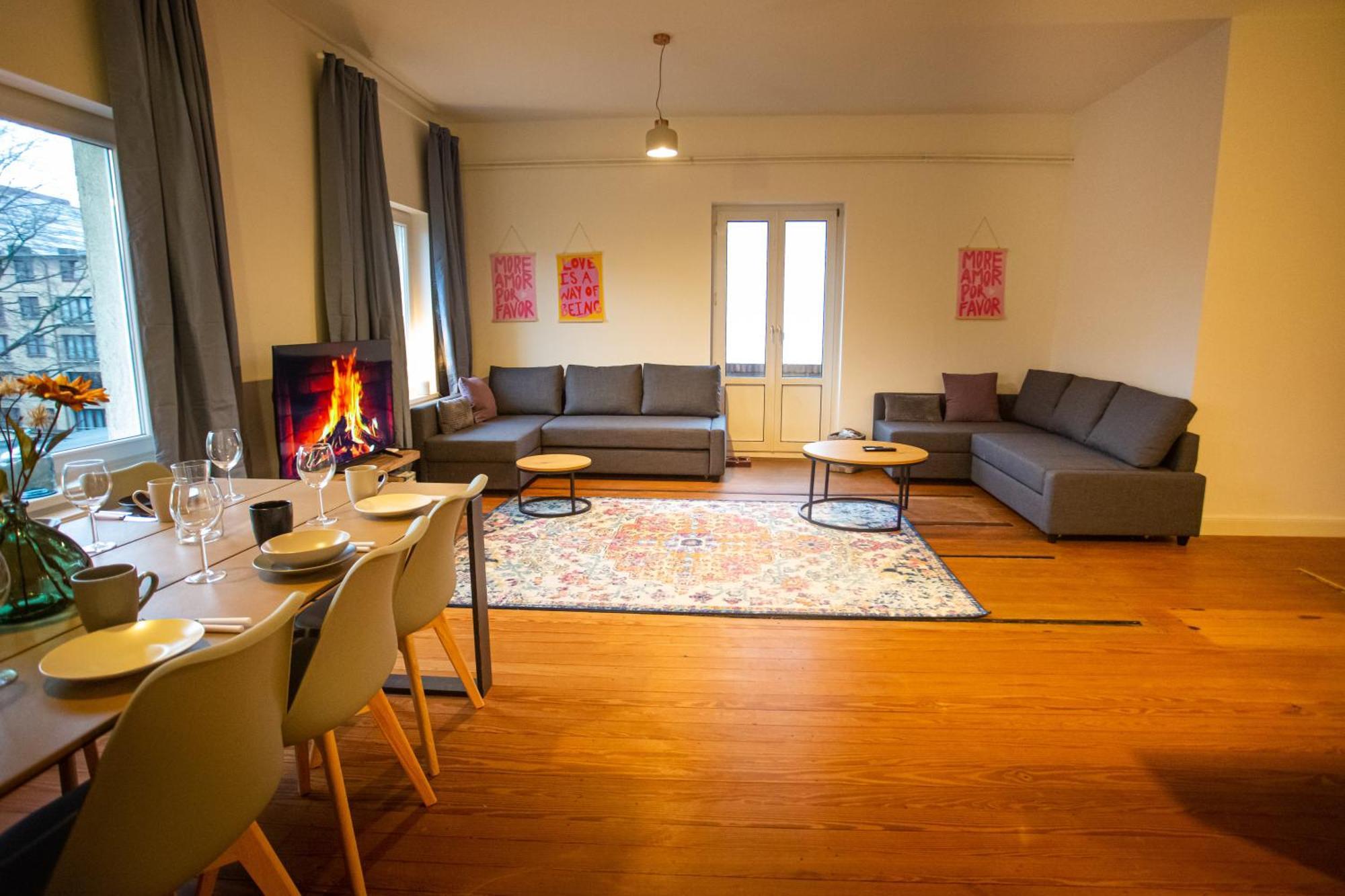 120qm/ Loft/ Tischkicker Апартаменты *